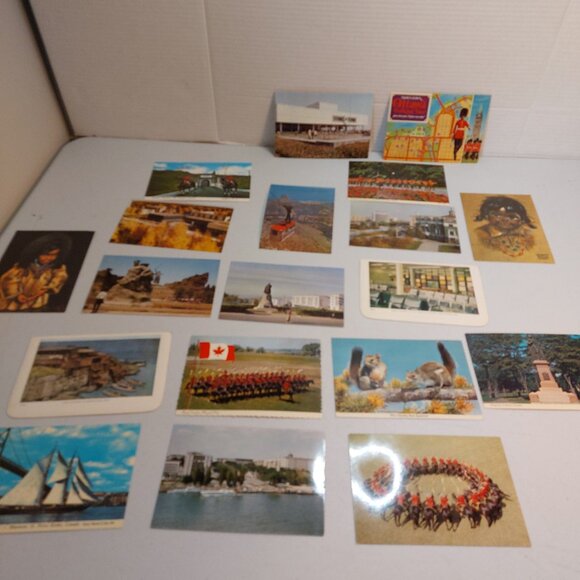 46 Vtg Canadian Postcards Various Provinces - Picture 7 of 12